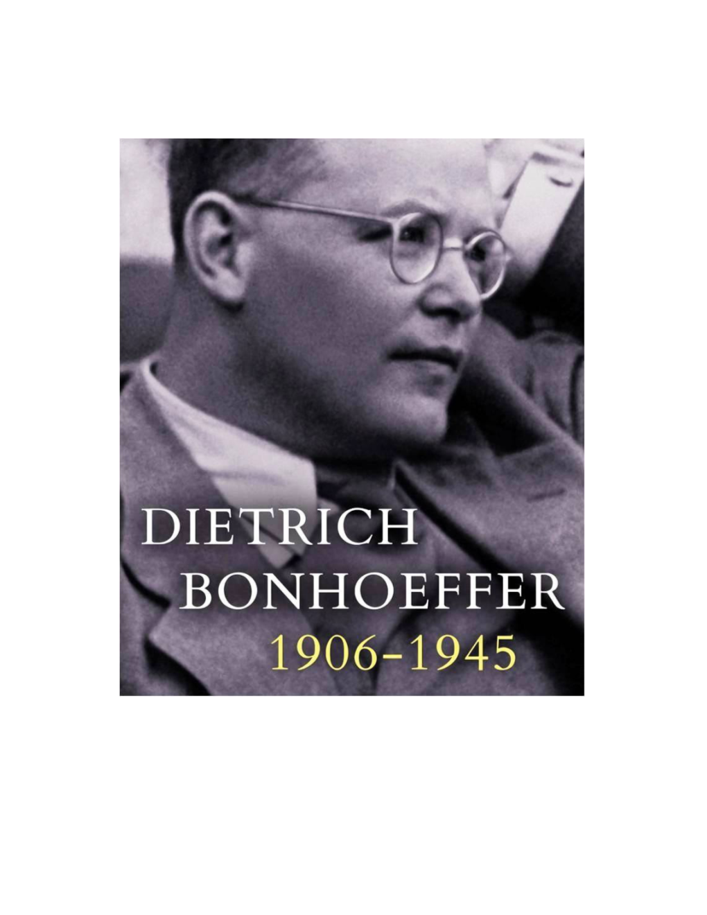 Dietrich Bonhoeffer