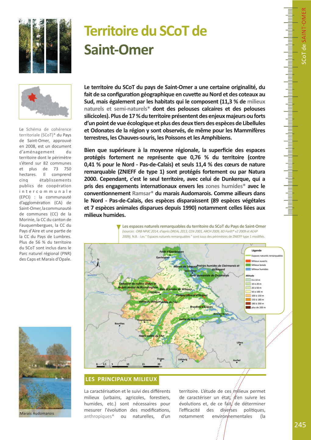 Territoire Du Scot De SAINT-OMER Saint-Omer Scot De