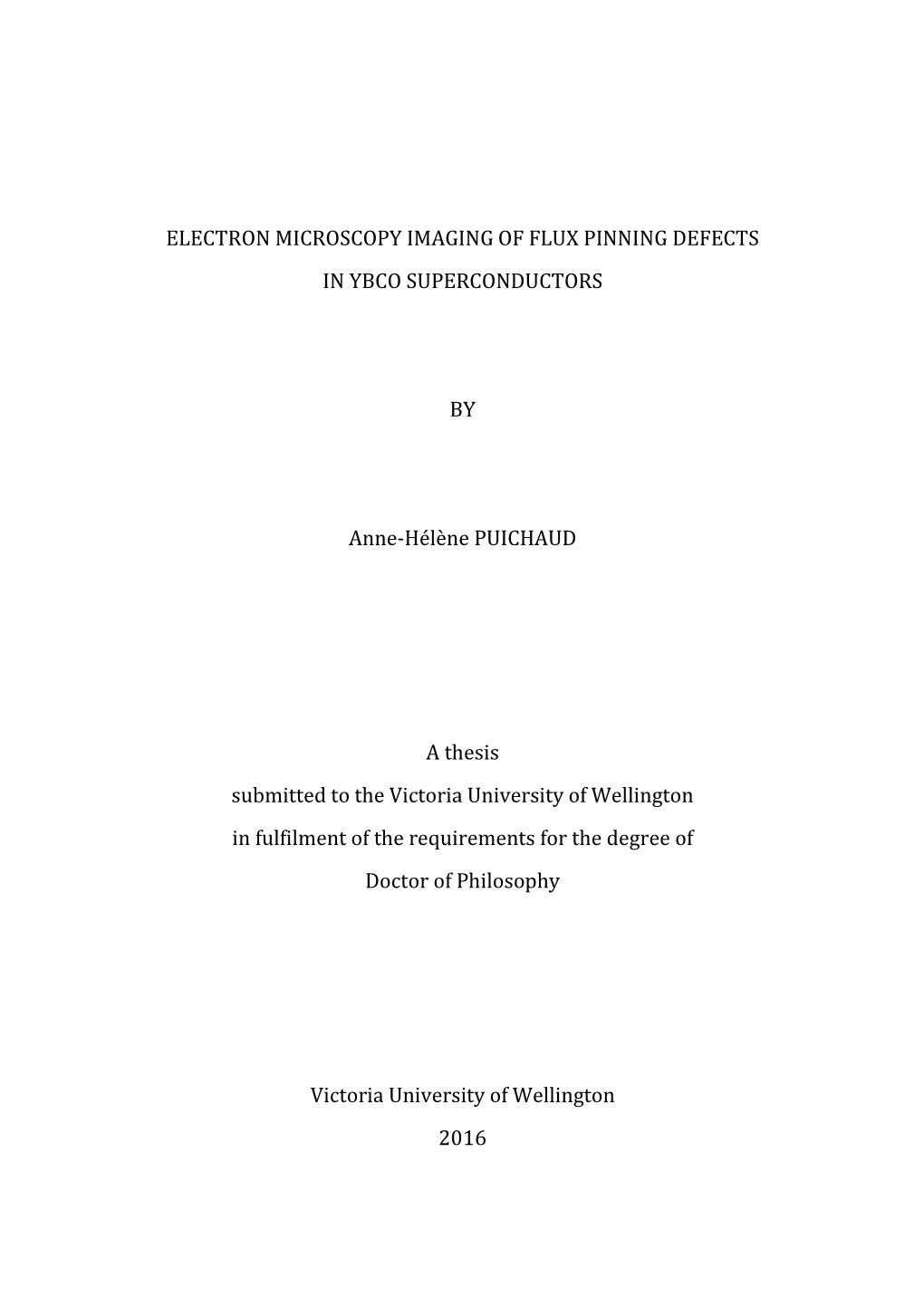 Electron Microscopy Imaging of Flux Pinning Defects in Ybco Superconductors