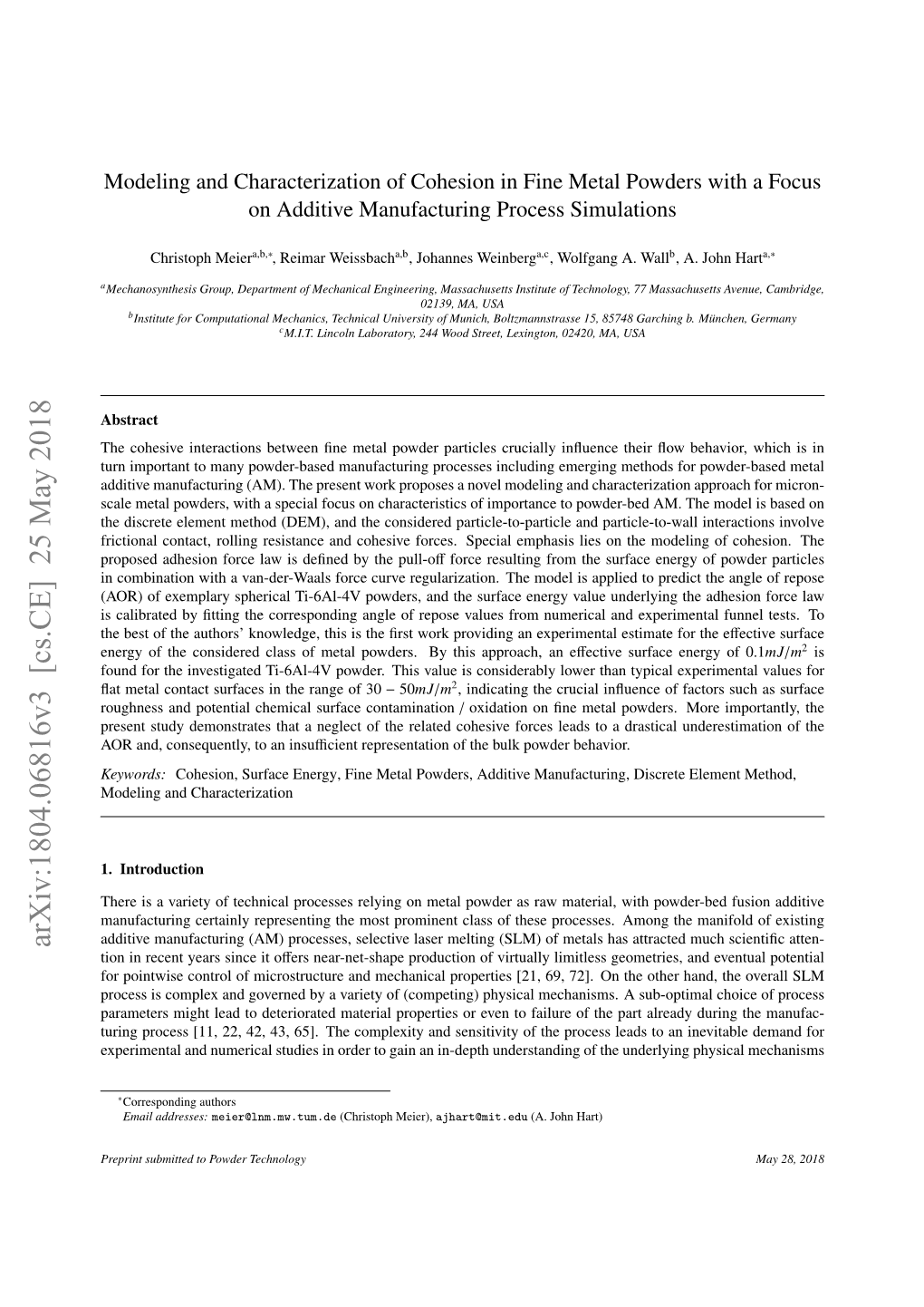 Arxiv:1804.06816V3 [Cs.CE] 25 May 2018