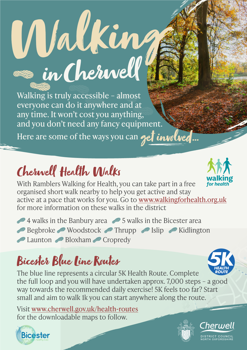 Walking in Cherwell (PDF)