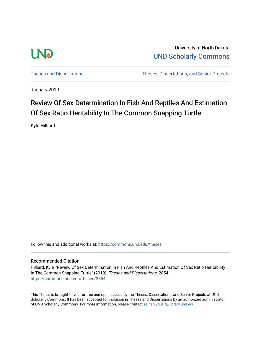 Review of Sex Determination in Fish and Reptiles and Estimation of Sex Ratio Heritability in the Common Snapping Turtle