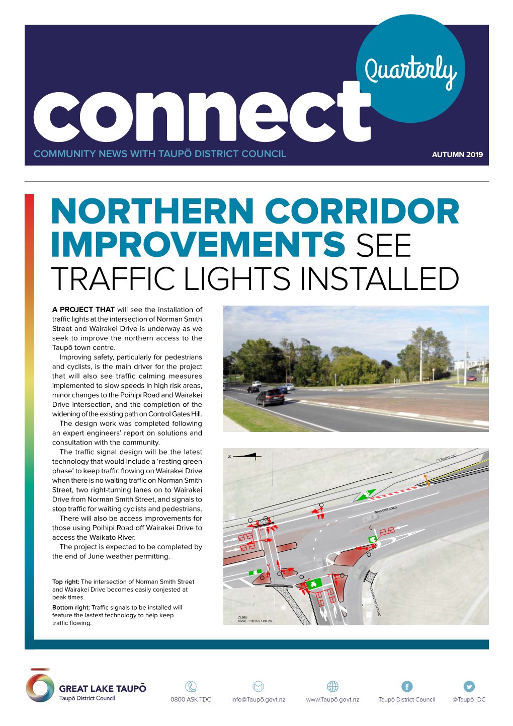 Northern Corridor Improvements See Traffic Lights Installed