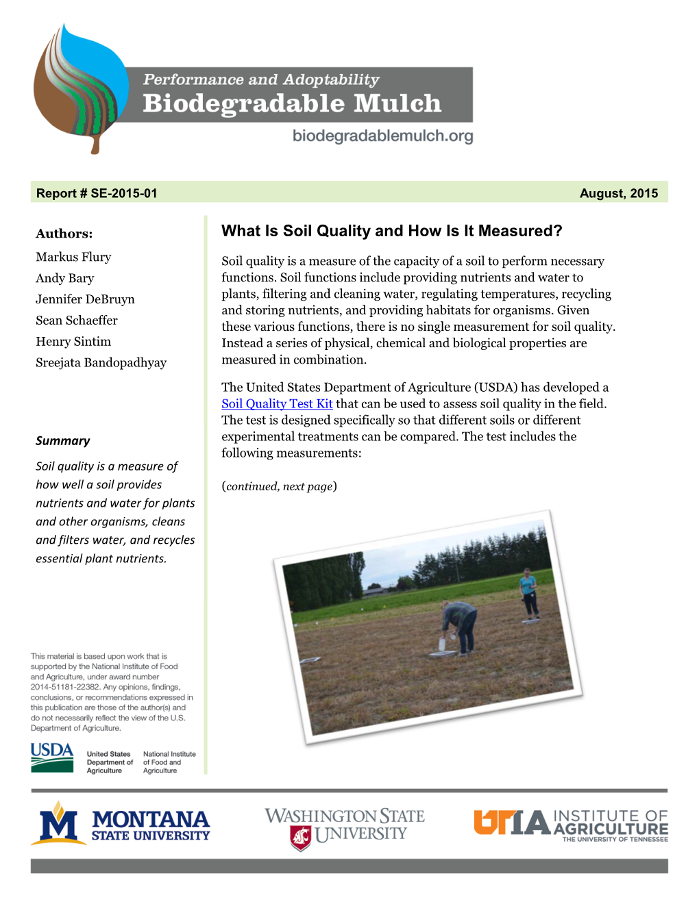 What Is Soil Quality and How Is It Measured?