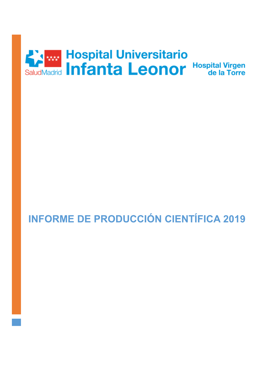 Informe De Producción Científica 2019 1