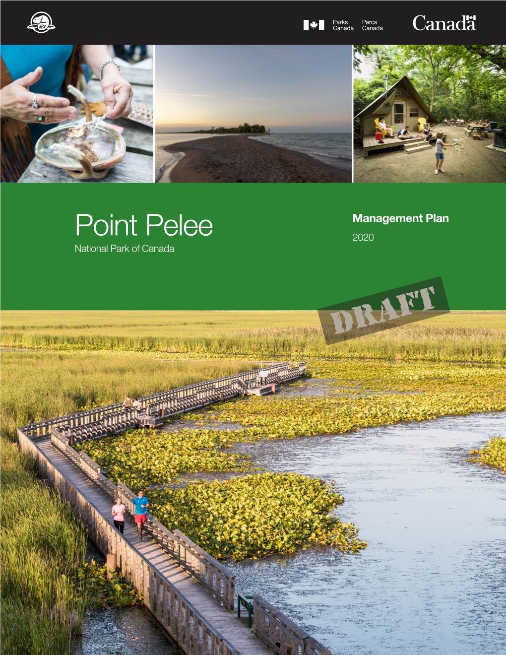Point Pelee National Park of Canada Draft Management Plan, 2020