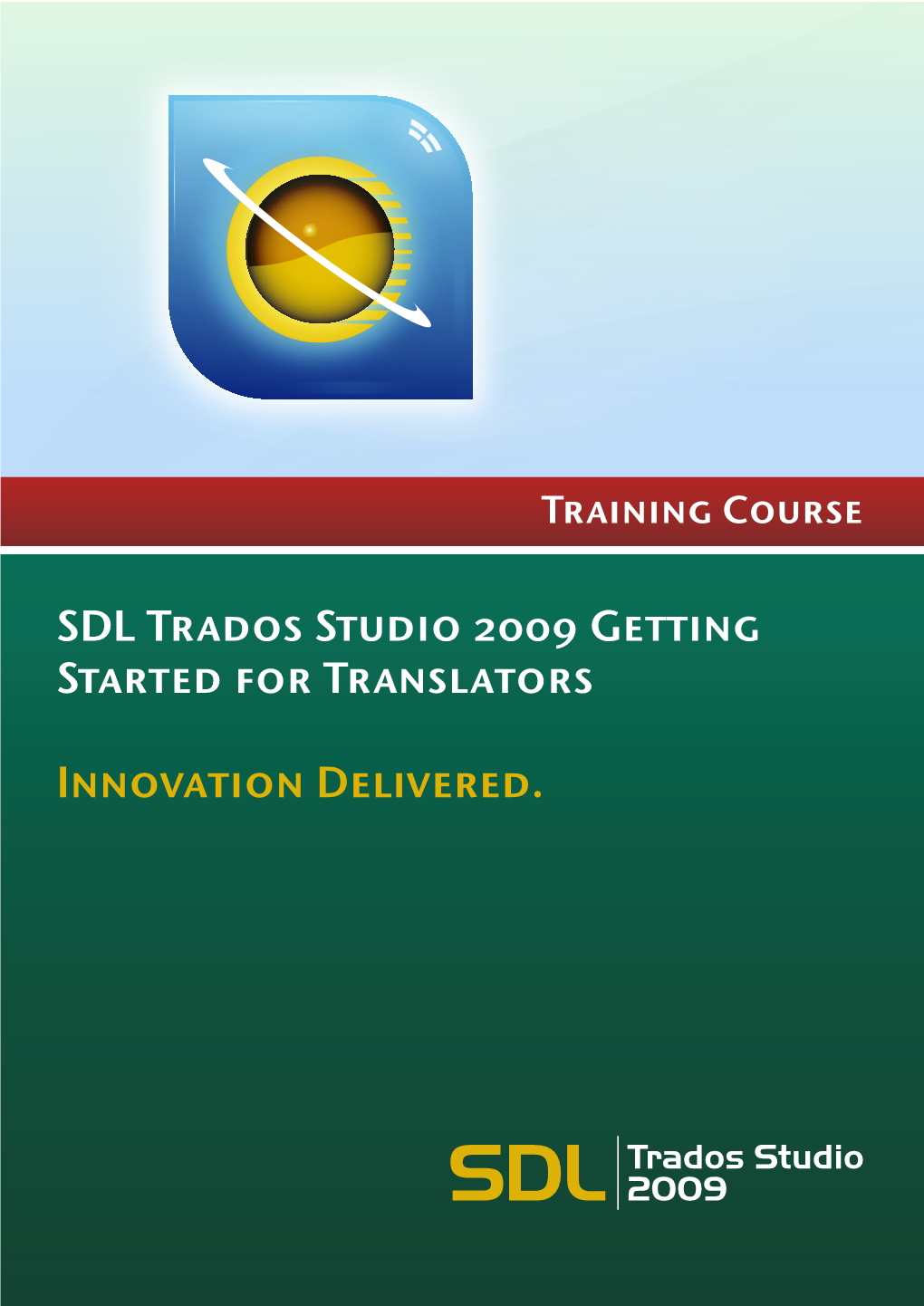 SDL Trados Studio Getting Started.Book