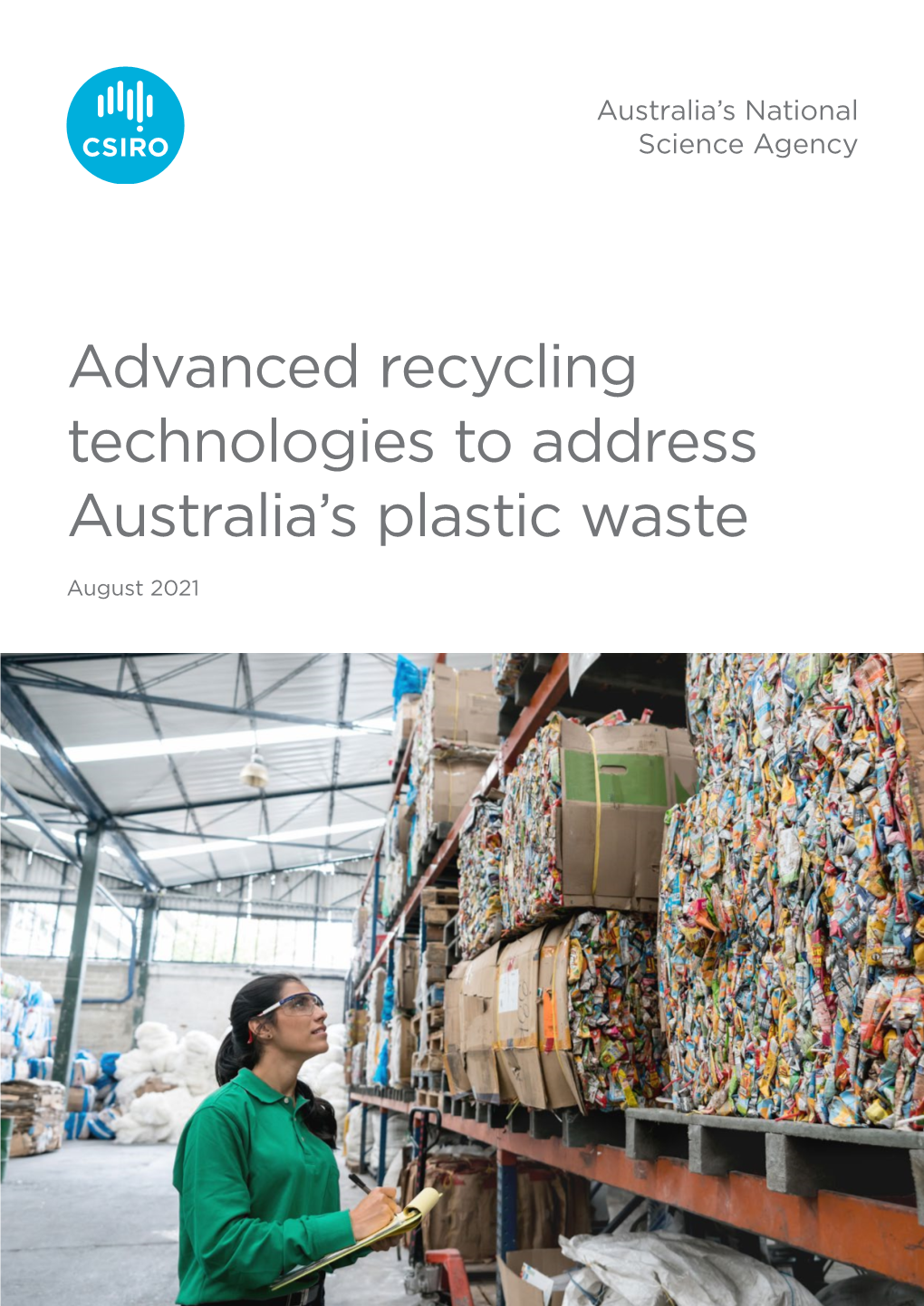 Advanced Recycling Technologies to Address Australia's Plastic Waste