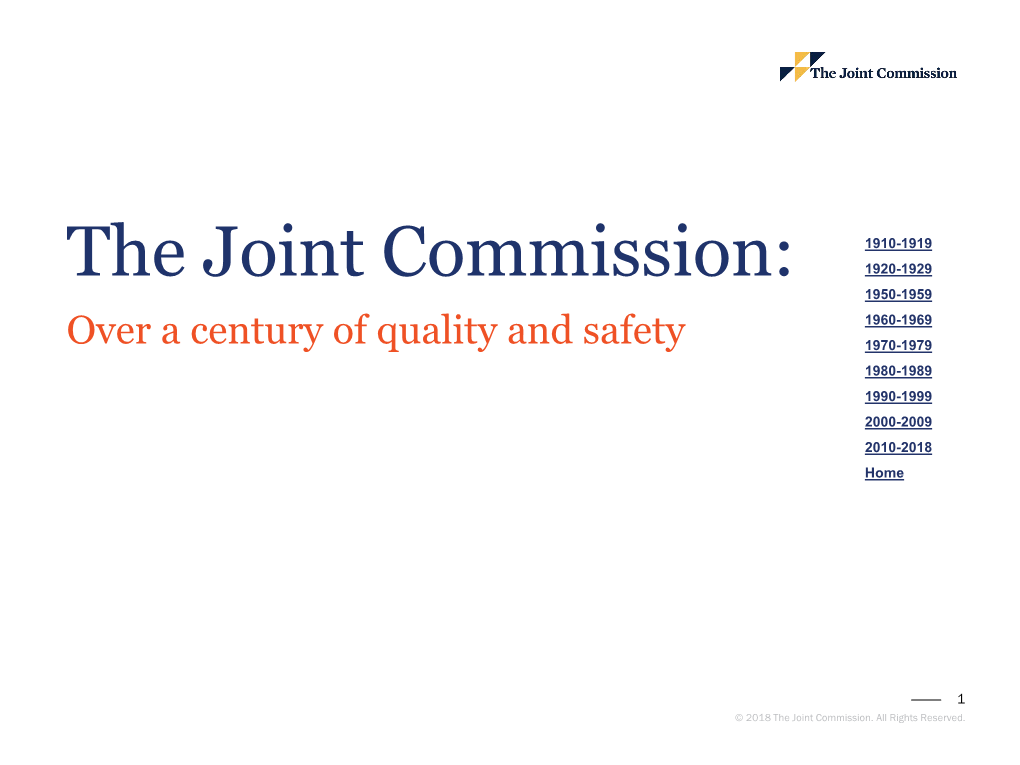 Standards for Hospital Accreditation