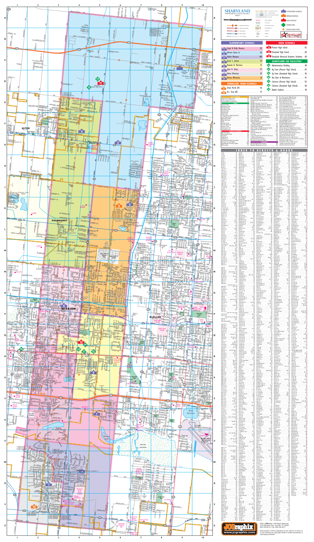 Sharyland Hidalgo County Boundary Rd E Palms Calahan Cameron T Dr Independent School District