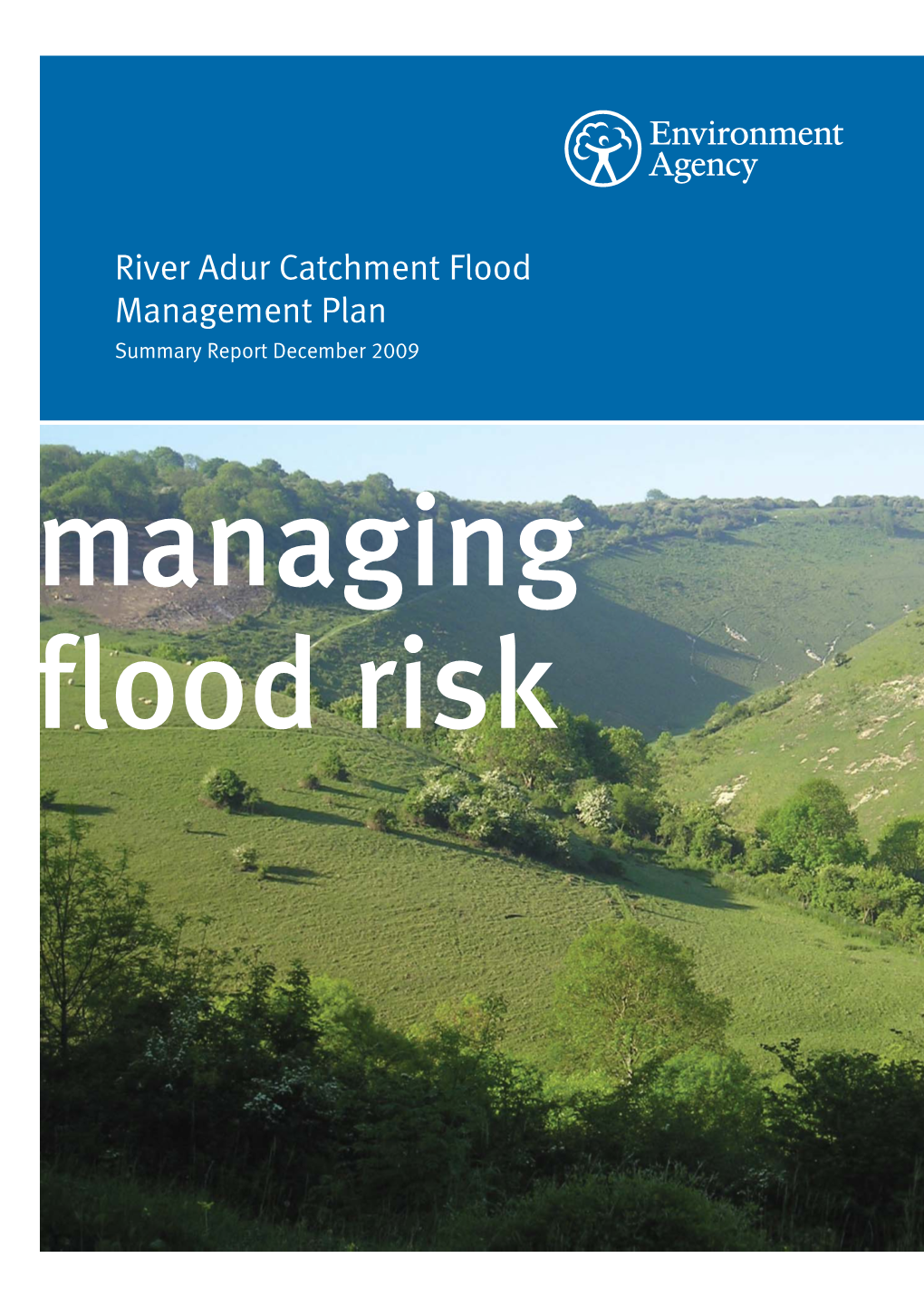 River Adur Catchment Flood Management Plan Summary Report December 2009 Managing Flood Risk We Are the Environment Agency