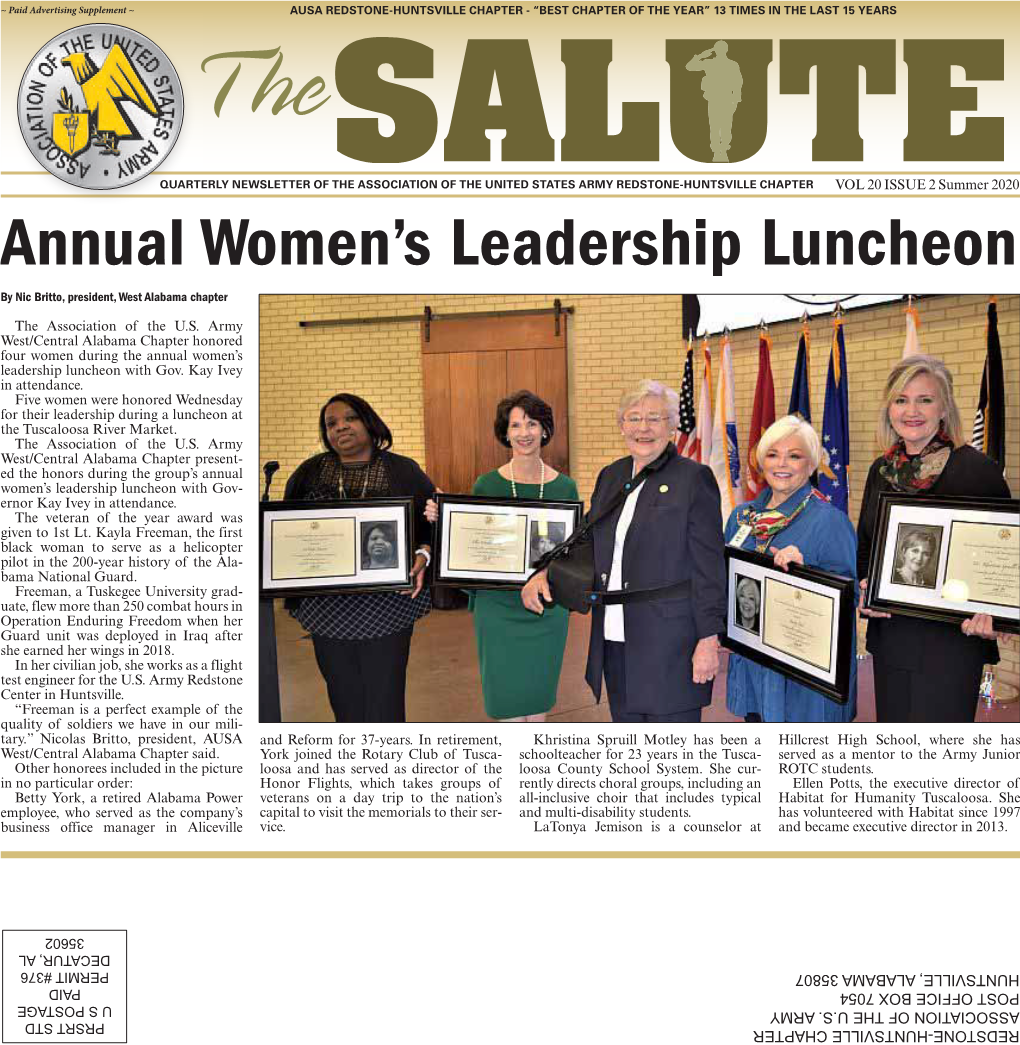 Annual Women's Leadership Luncheon