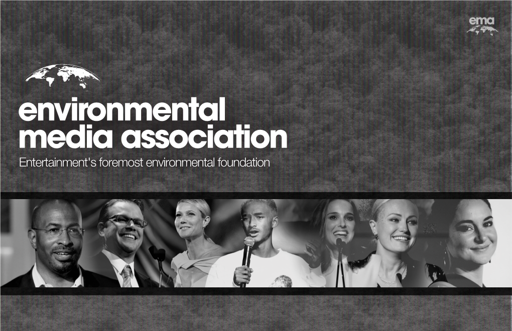 Ema Ema Ema Ema Environmental Media Association Entertainment's Foremost Environmental Foundation Ema Ema