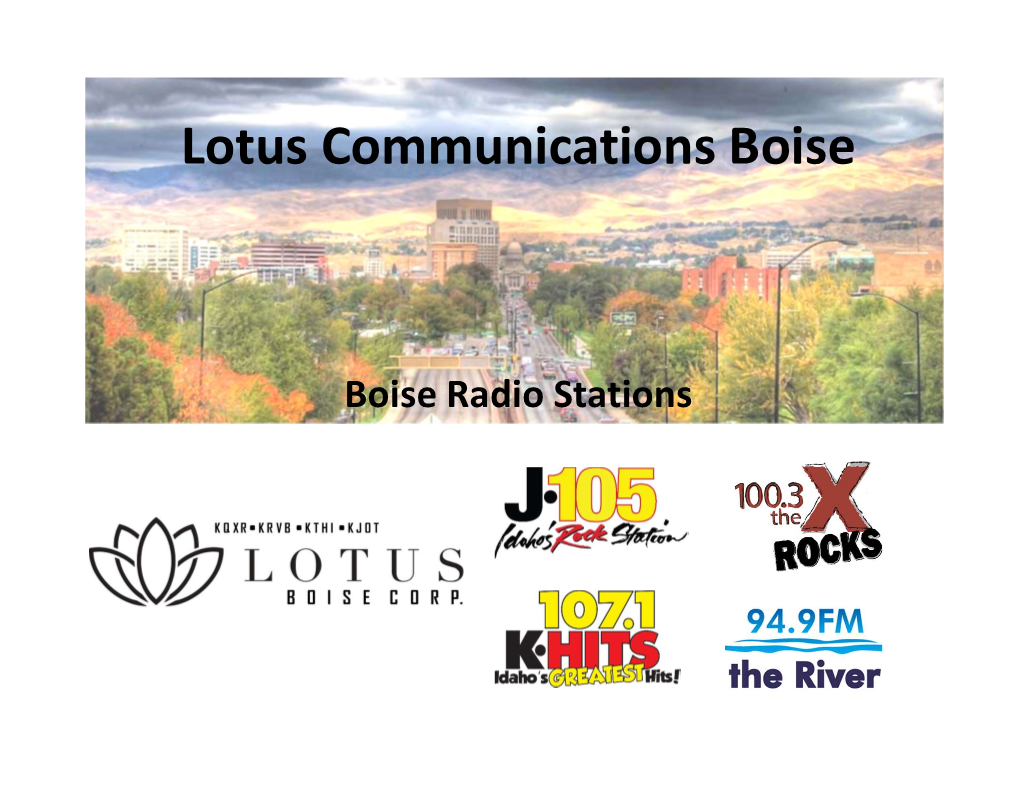 Lotus Communications Boise