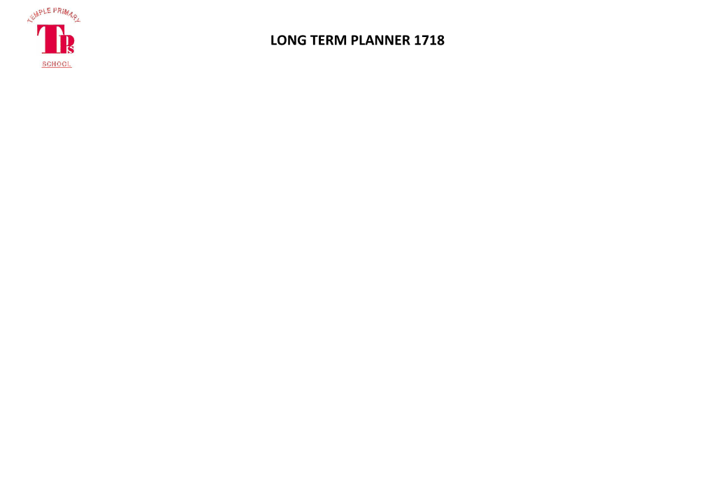 Long Term Planner 1718
