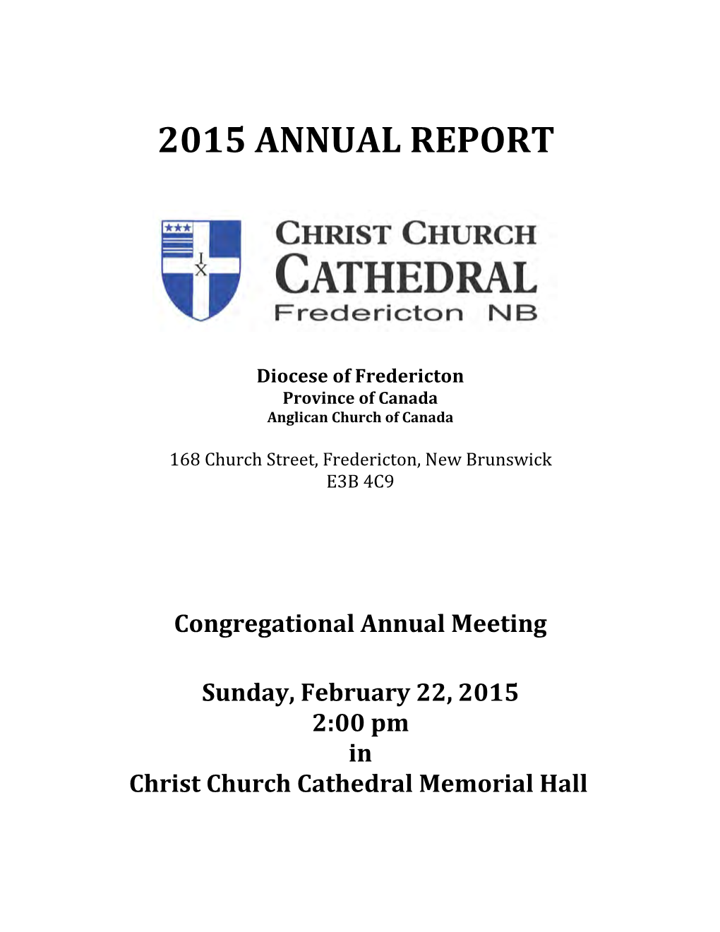 2015 Annual Report