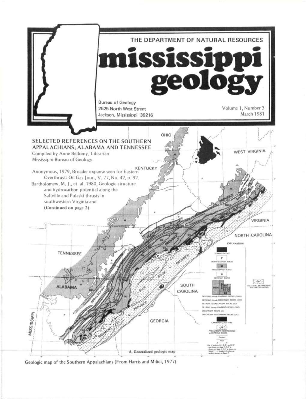 Mississippi Geology