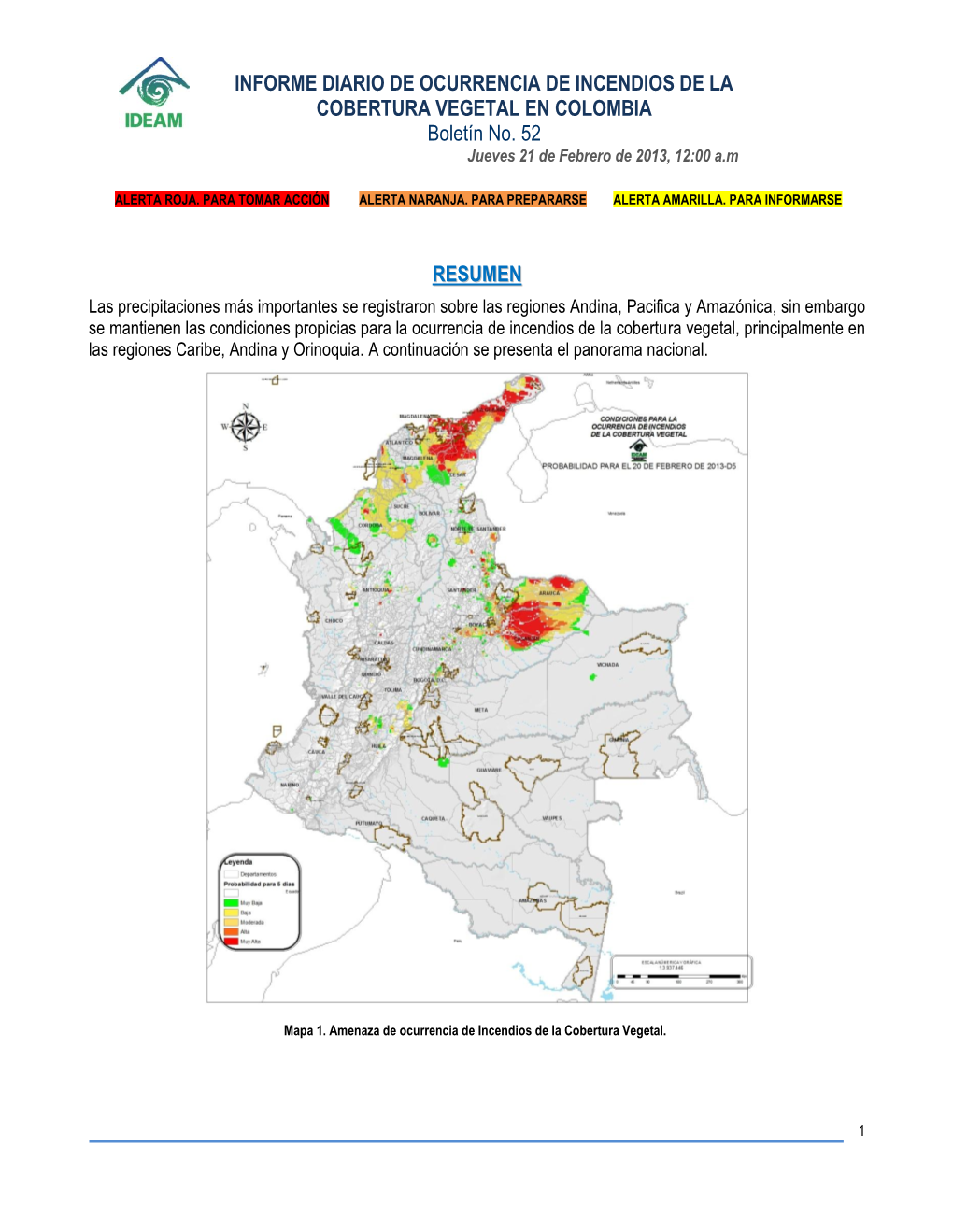 Servicio De Vigilancia Y Pronóstico De La Amenaza