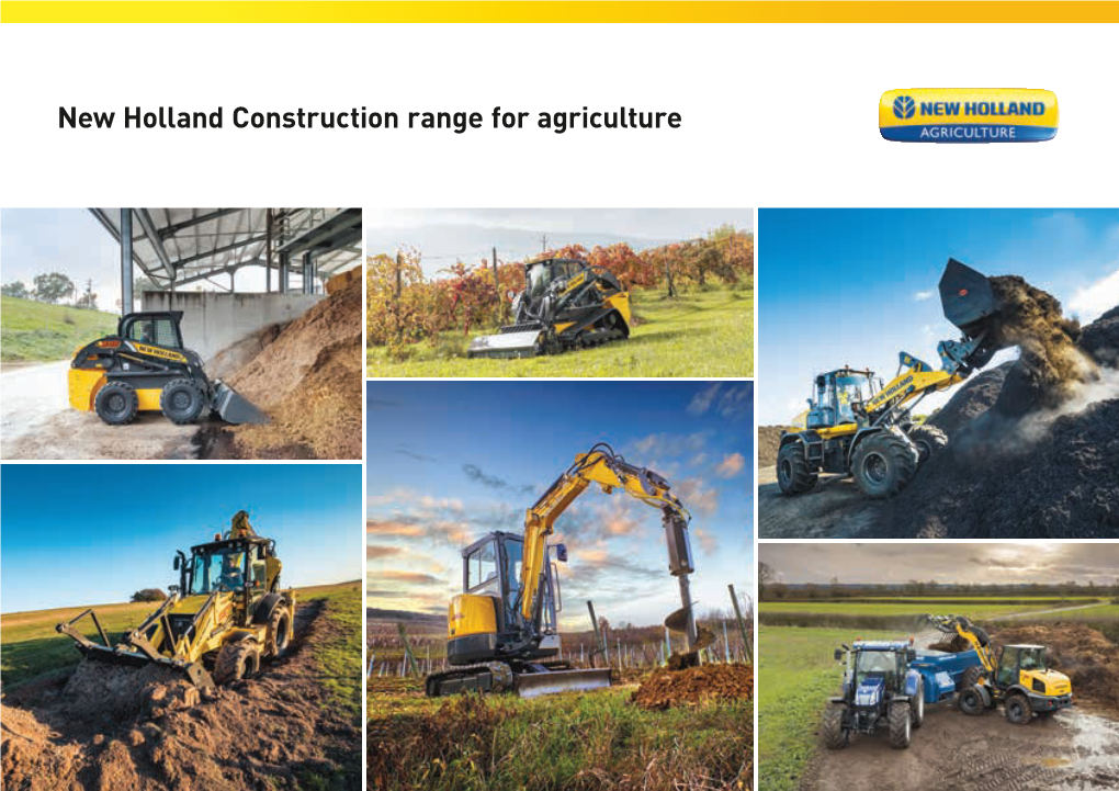 New Holland Construction Range for Agriculture 02