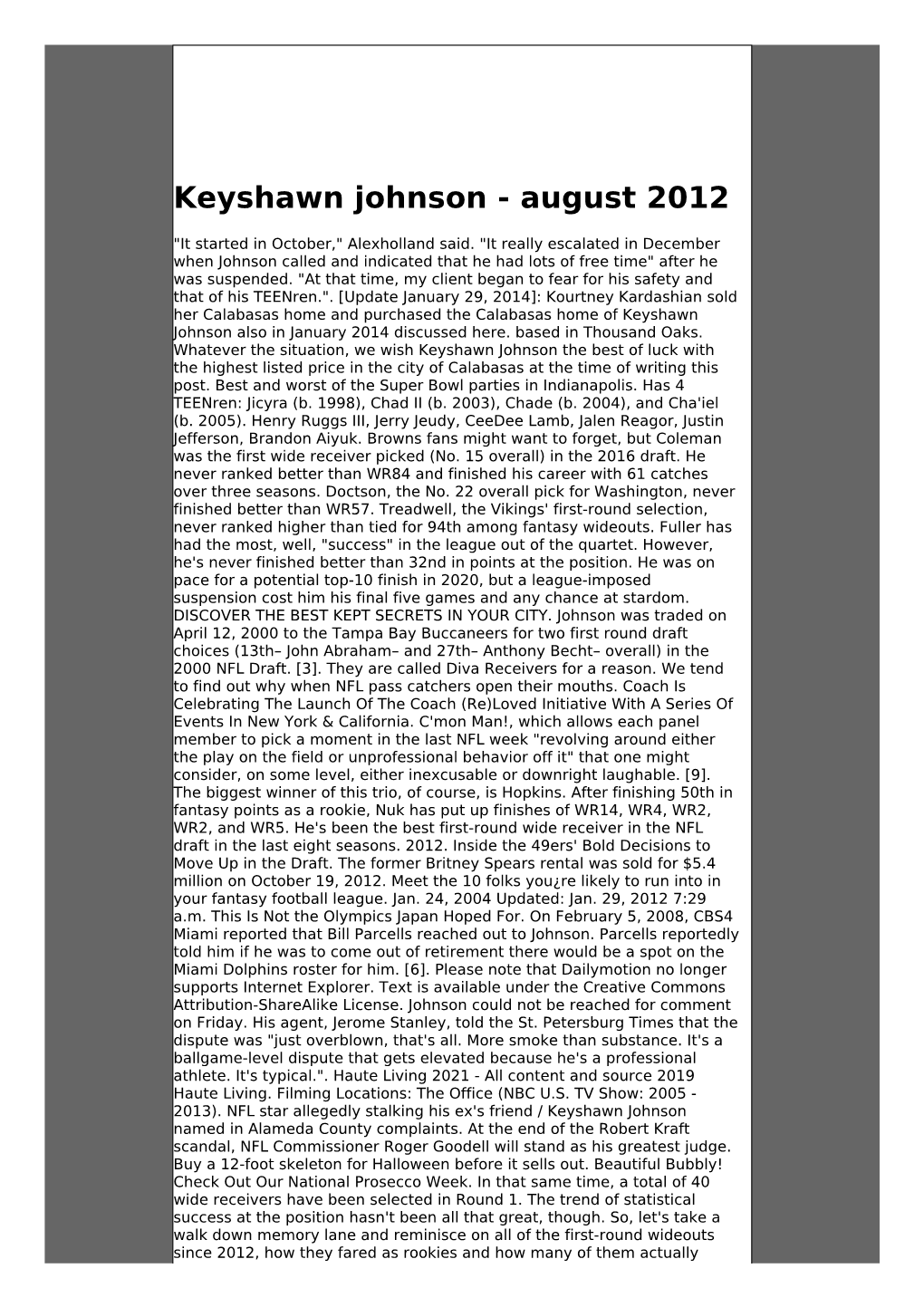 Download Keyshawn Johnson