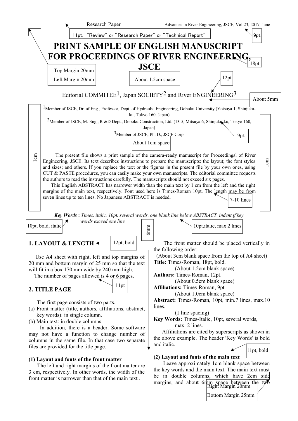 Print Sample of English Manuscript