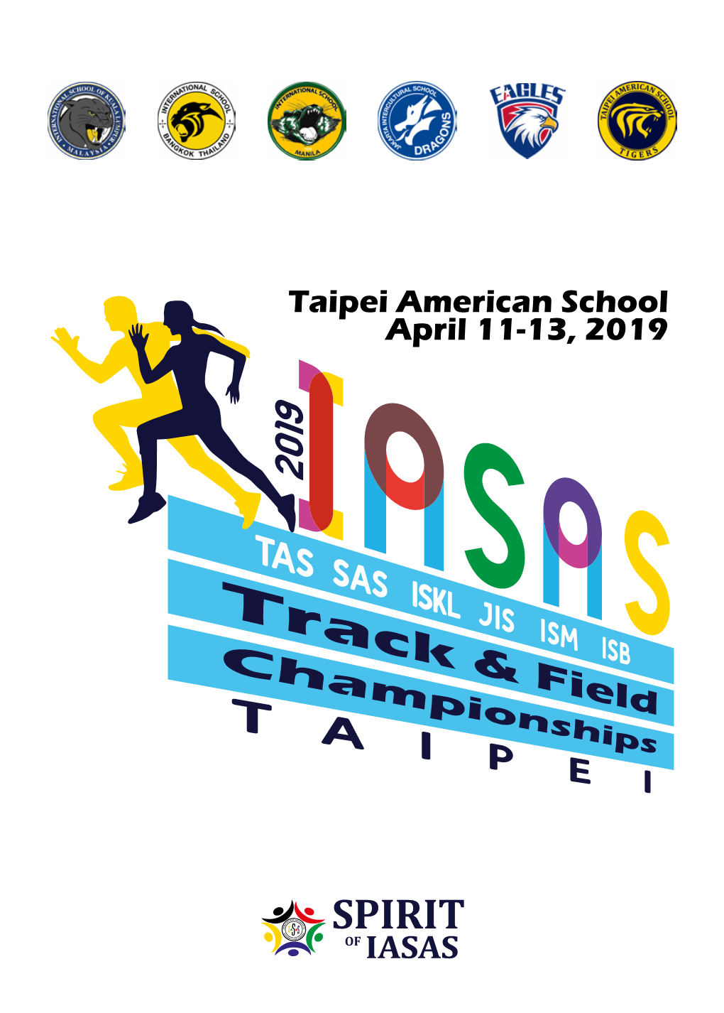 April 11-13, 2019 Taipei American School