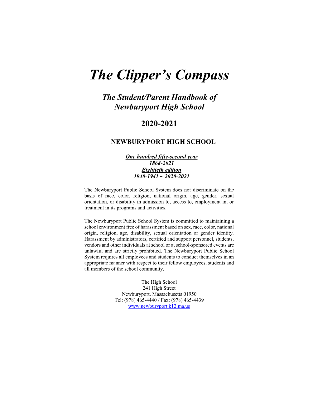 The Clipper's Compass