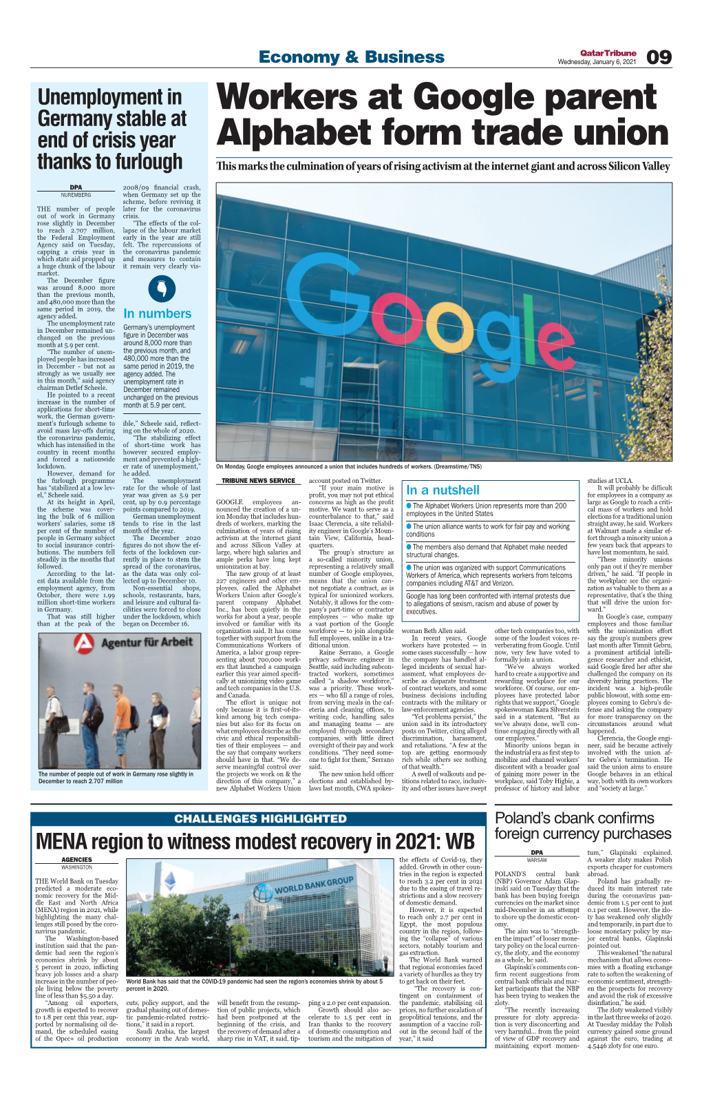 Workers at Google Parent Alphabet Form Trade Union