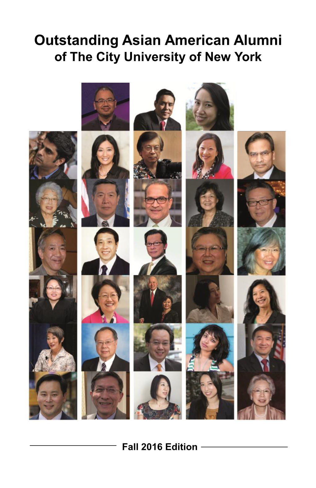 Outstanding Asian American Alumni of the City University of New York