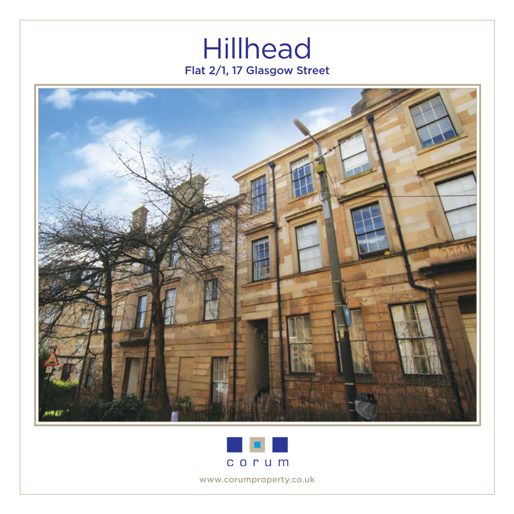 Hillhead Flat 2/1, 17 Glasgow Street