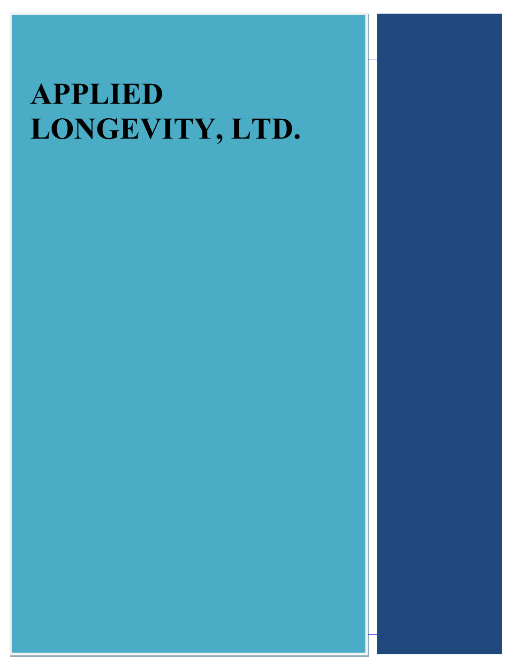 Applied Longevity, Ltd