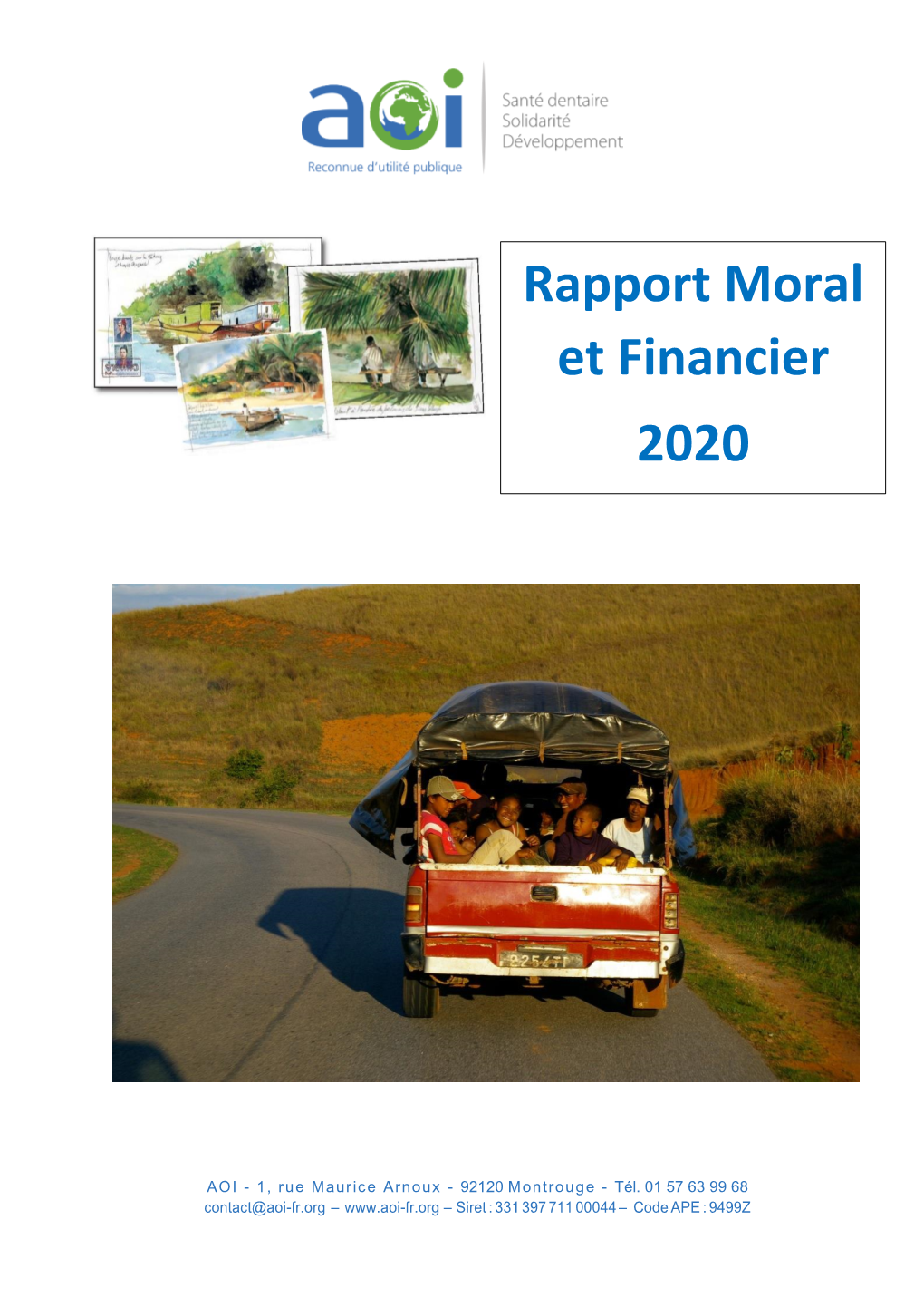 Rapport Moral Et Financier 2020