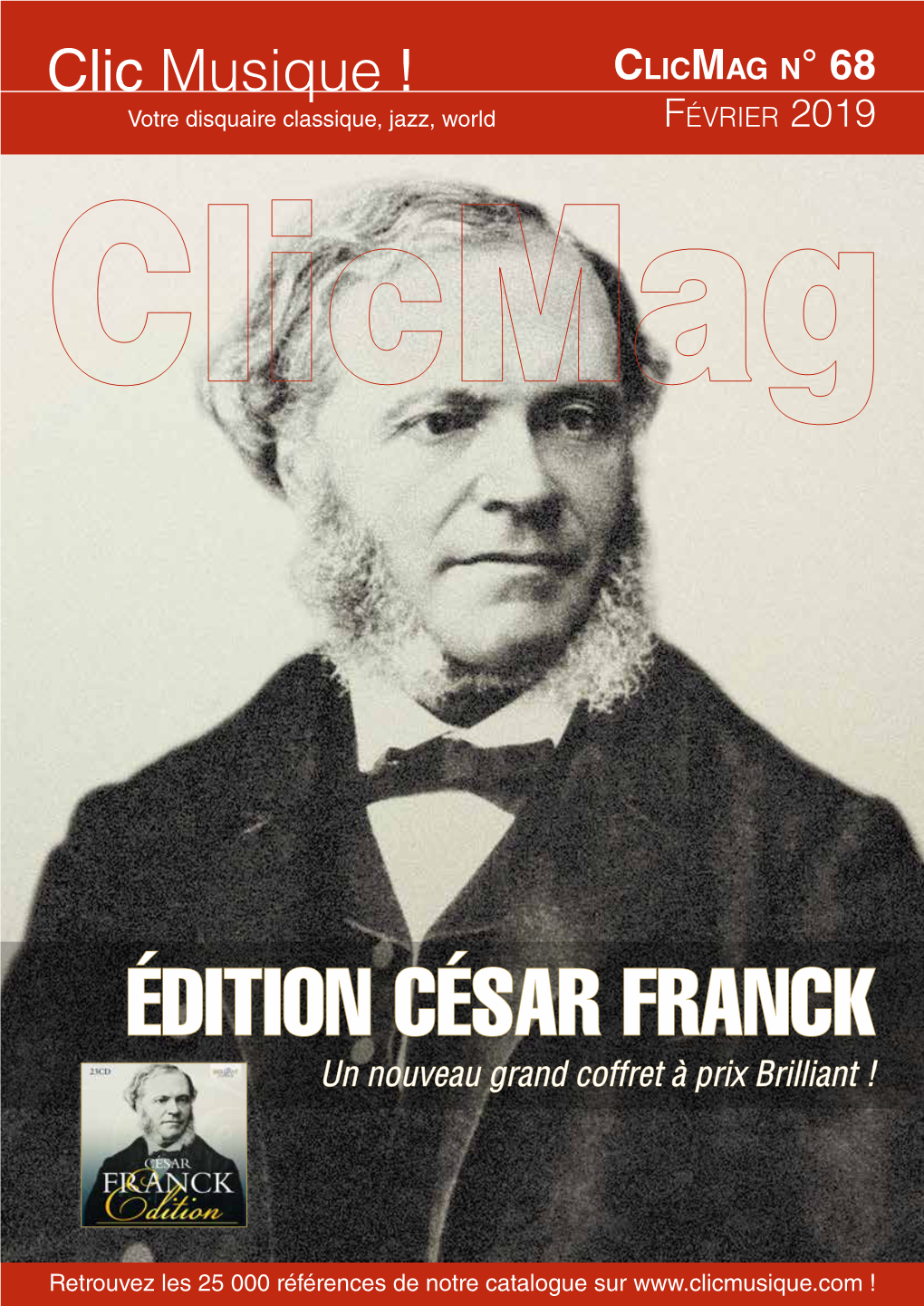 ÉDITION CÉSAR FRANCK Un Nouveau Grand Coffret À Prix Brilliant !