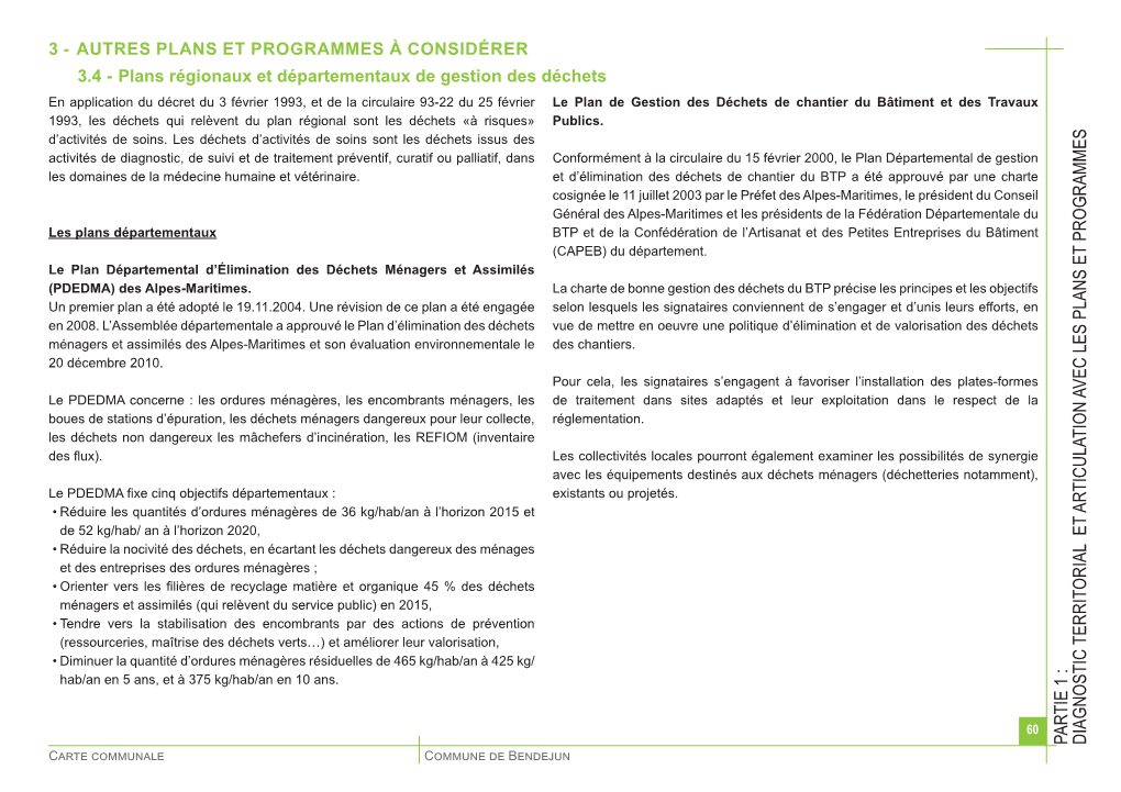 Par Tie 1 : Diagnostic Territorial Et Ar