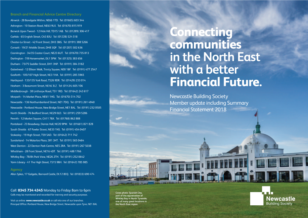 Connecting Communities in the North East with a Better Financial Future