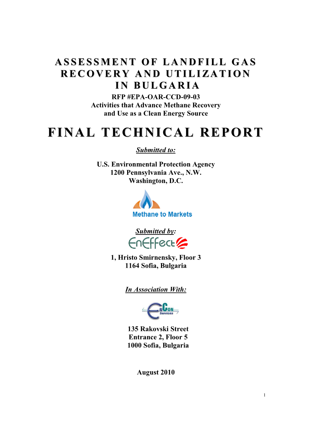 Final Technical Report