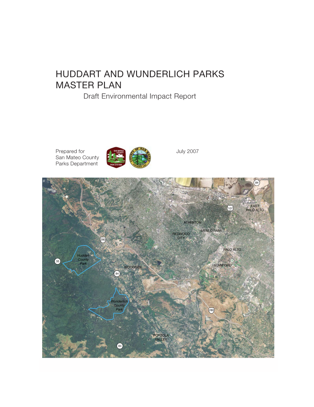 Huddart and Wunderlich Master Plan