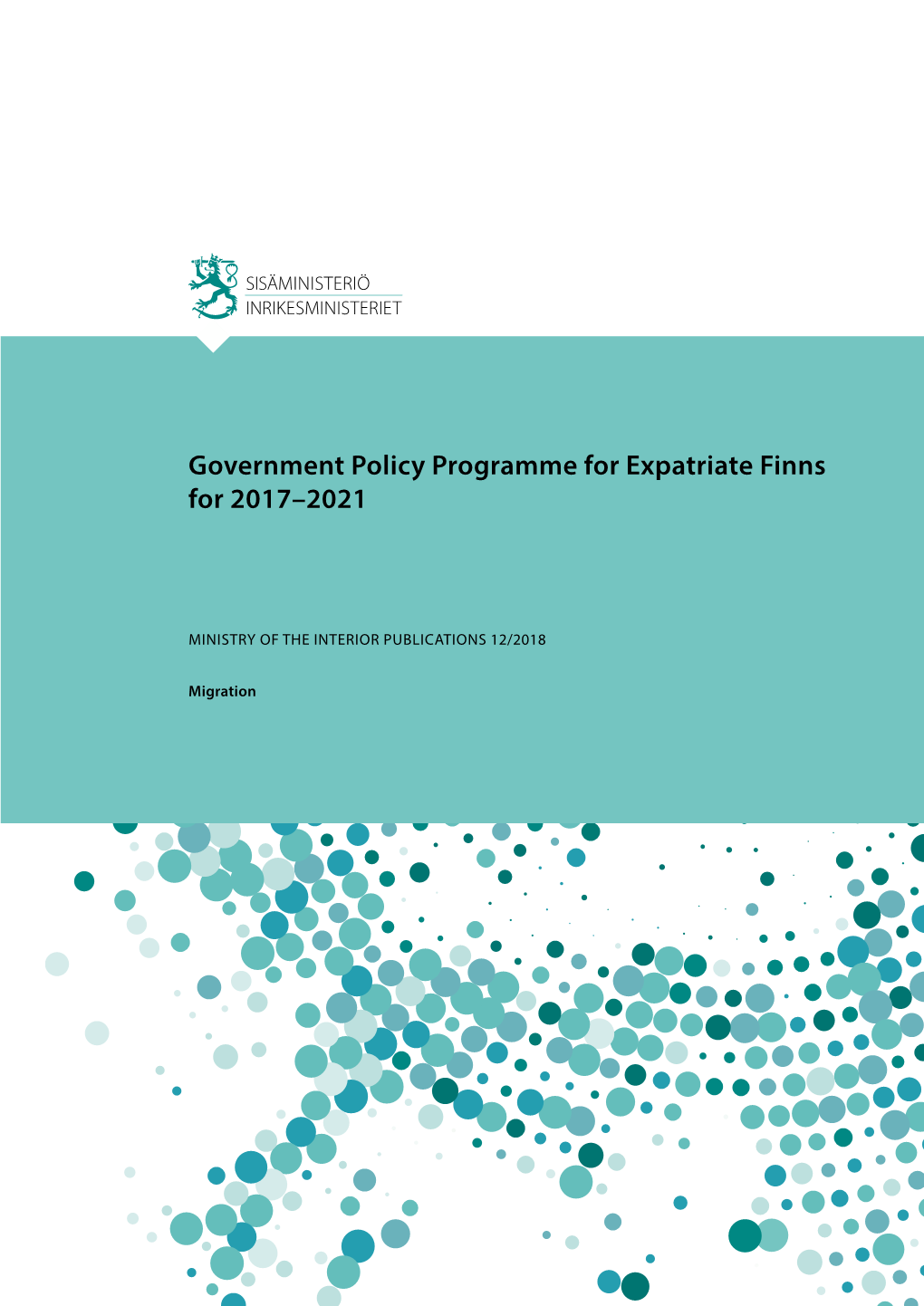 Government Policy Programme for Expatriate Finns for 2017–2021