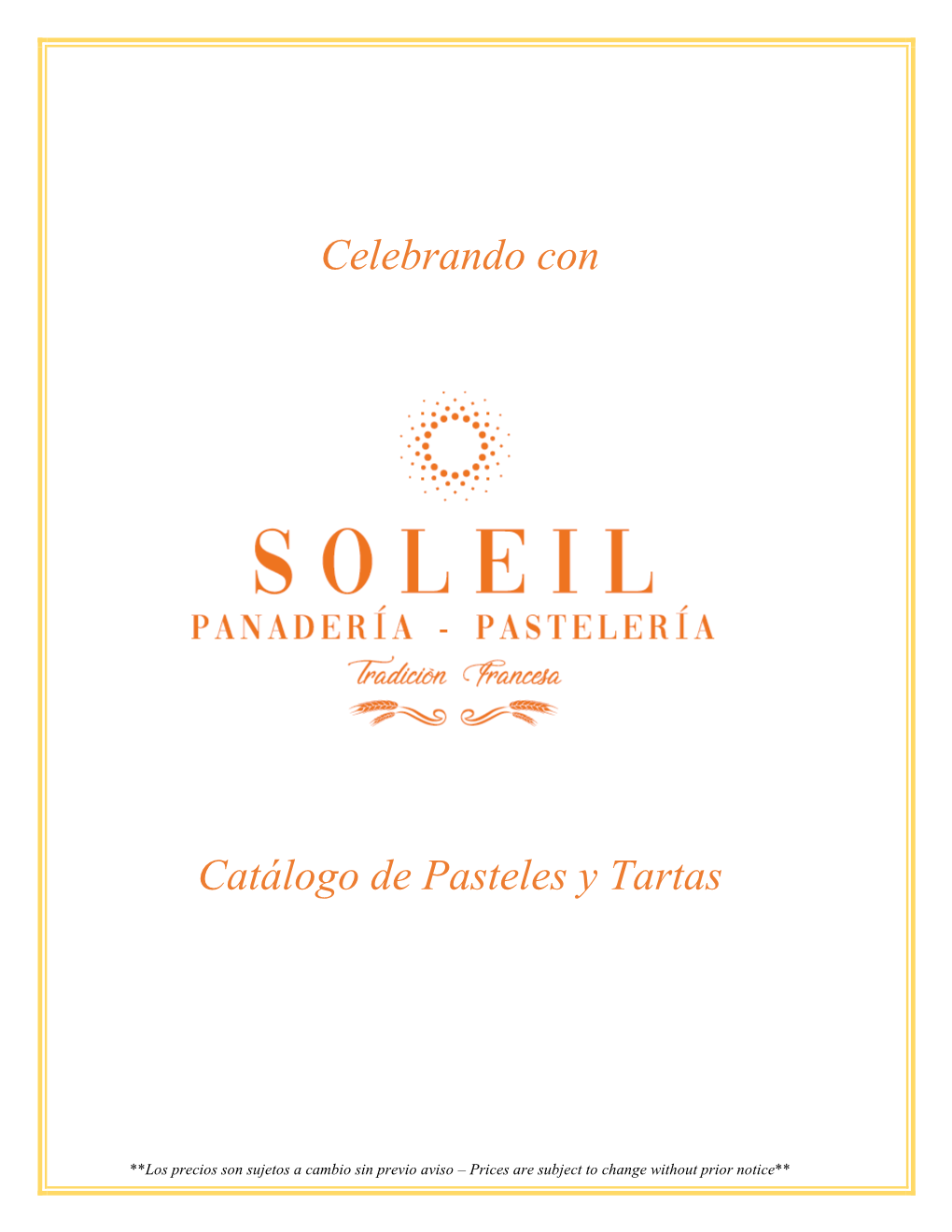 Celebrando Con Catálogo De Pasteles Y Tartas