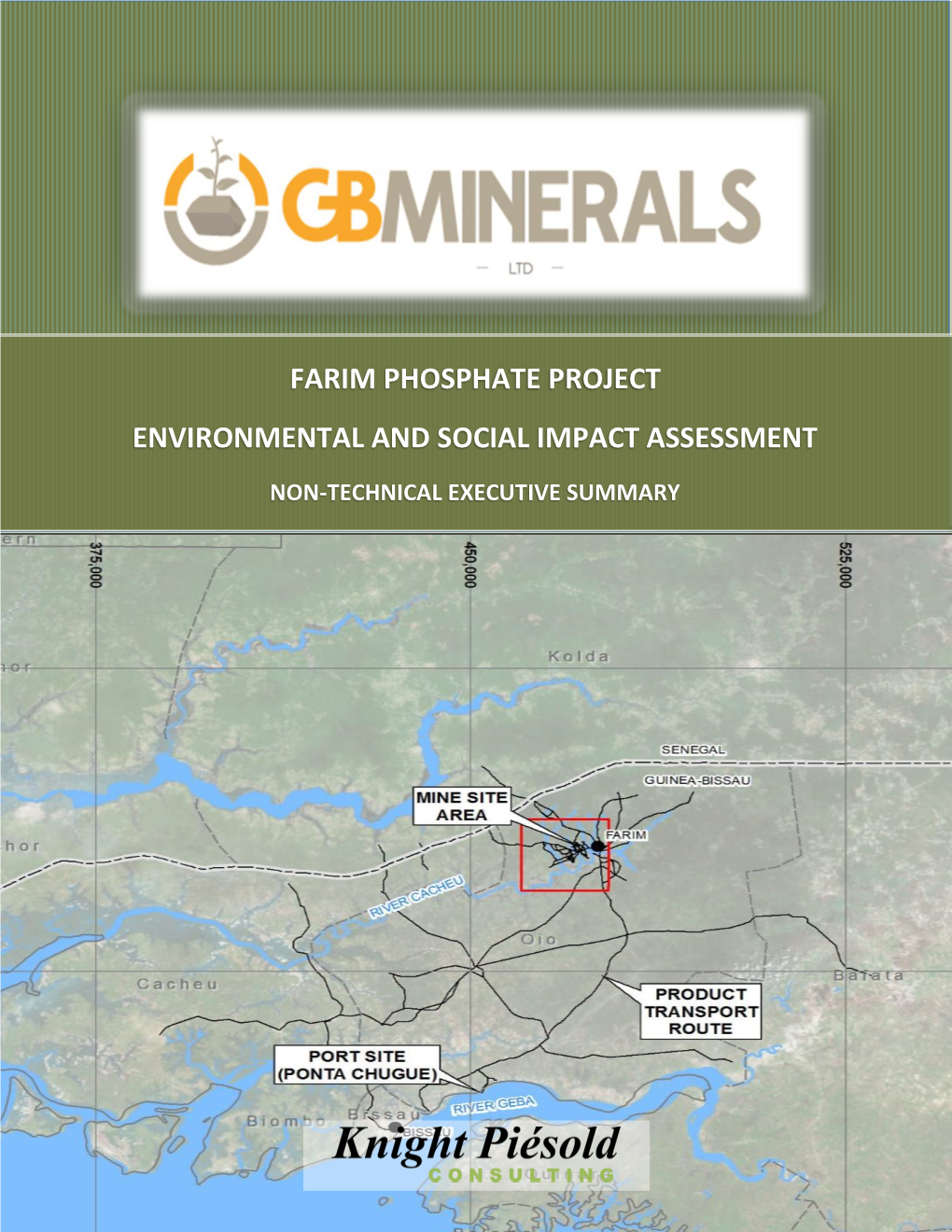 Gb Minerals Ltd. Farim Phosphate Project