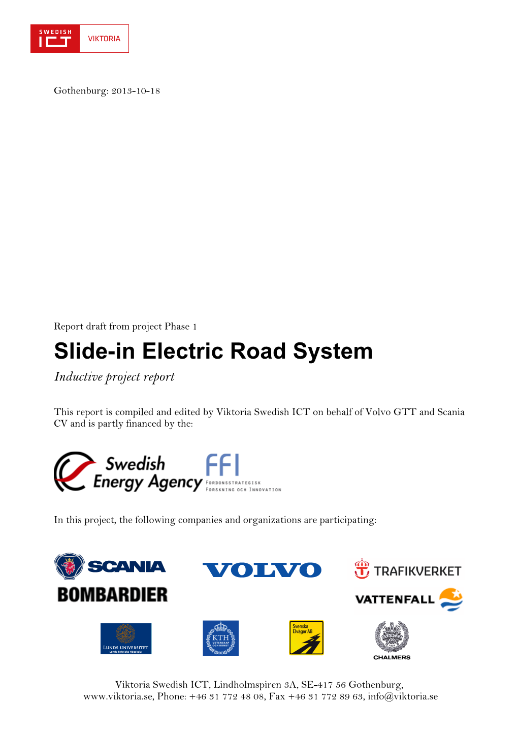 Slide-In Electric Road System Inductive Project Report