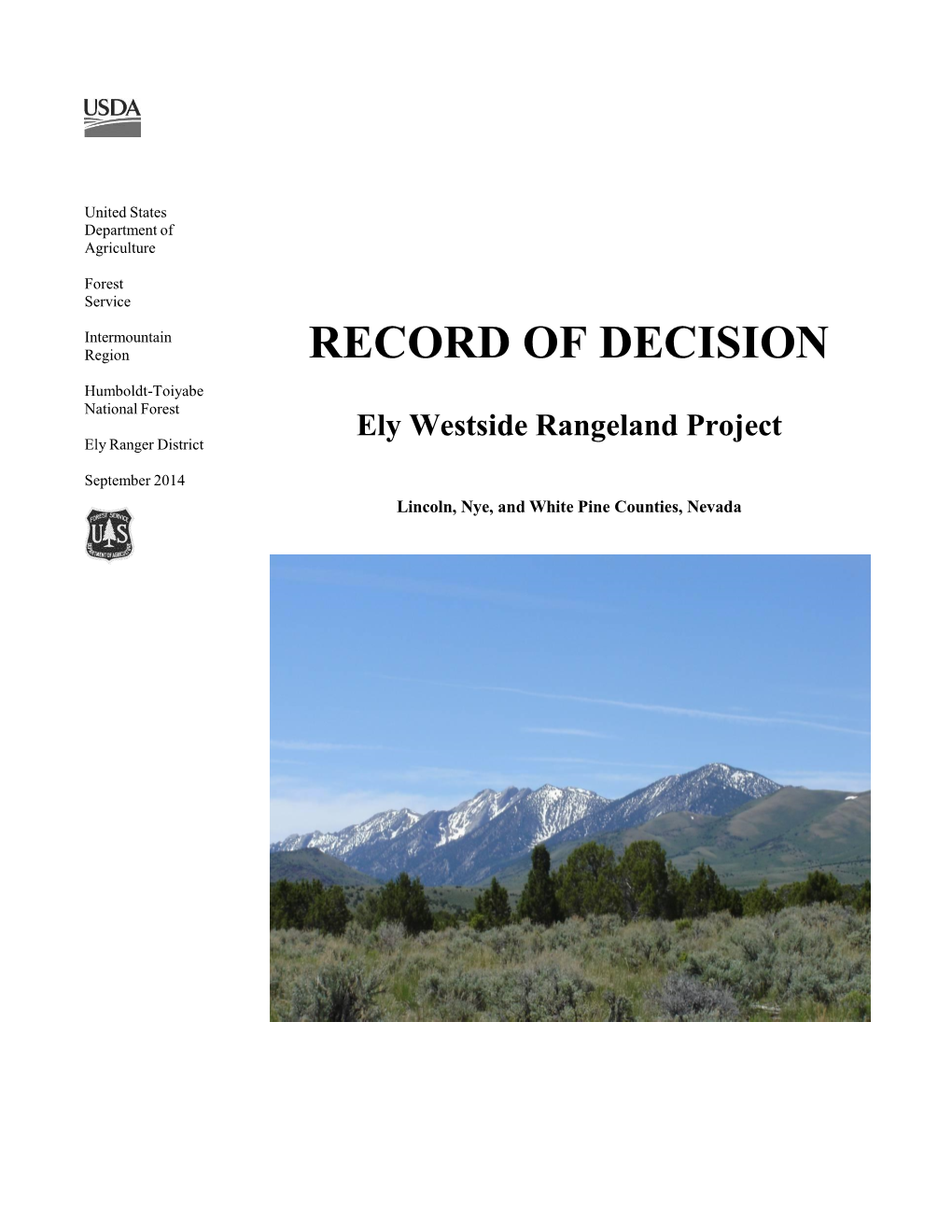 Record of Decision