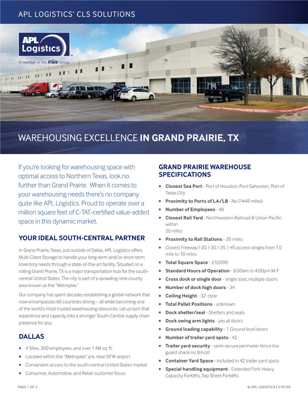 Warehousing Excellence in Grand Prairie, Tx