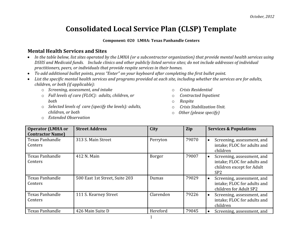 Local Plan Template s1