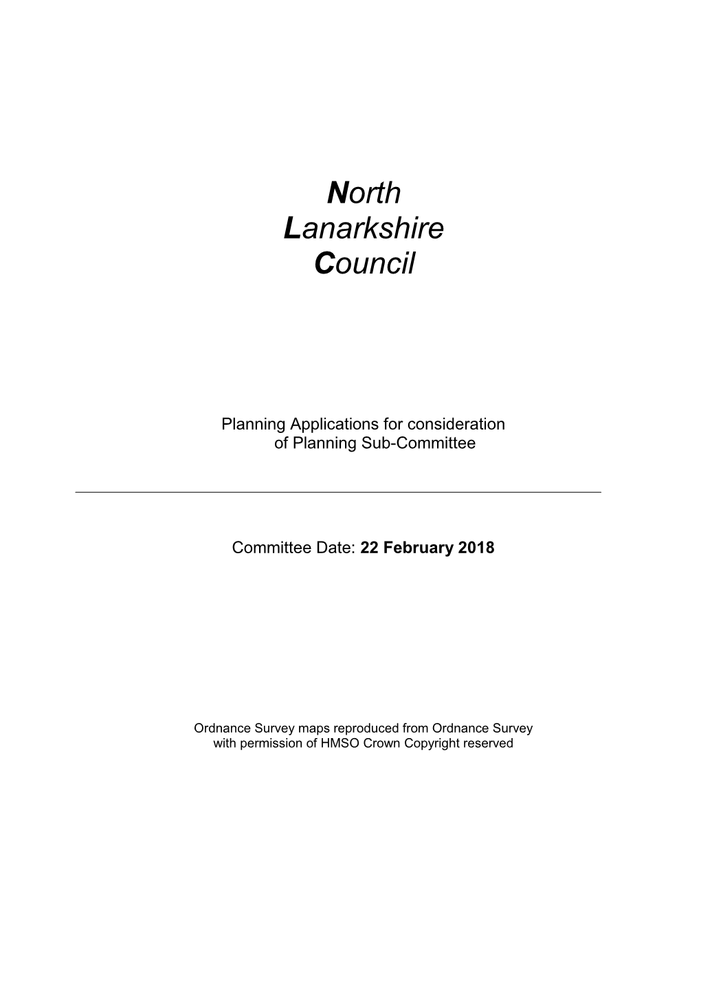 North Lanarkshire Council Has an Effective 5 Year Housing Land Supply