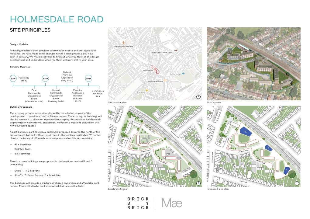 Holmesdale Road Site Principles