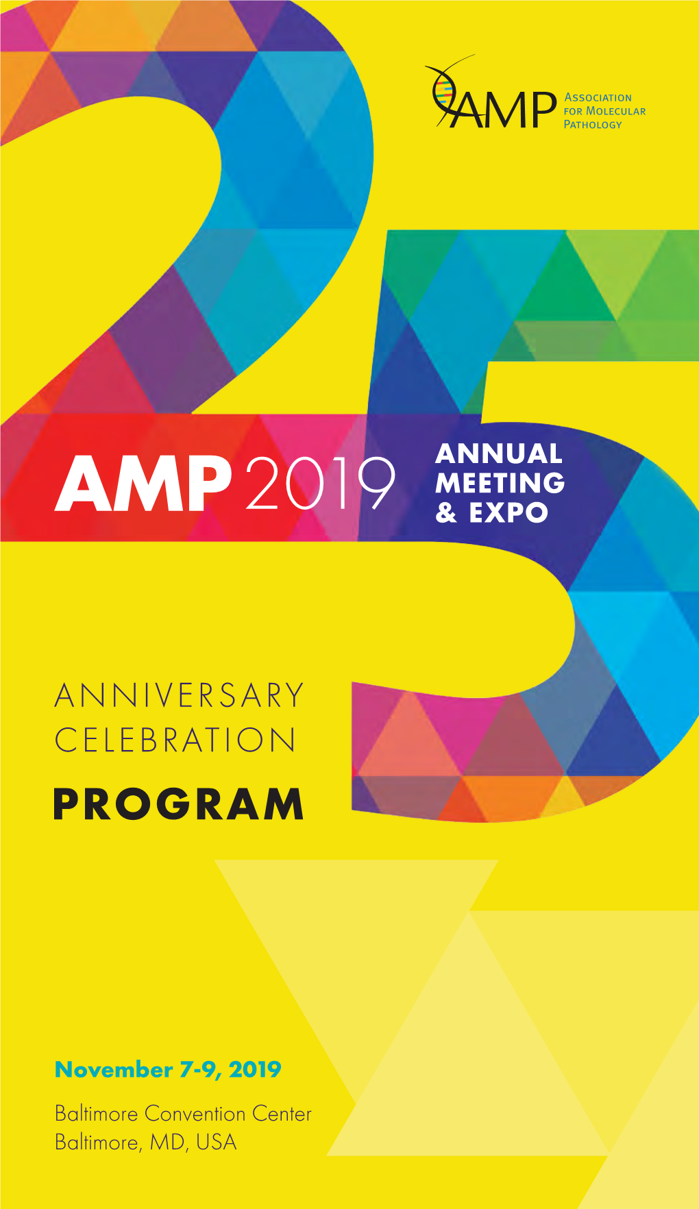 Amp 2019 Table of Contents