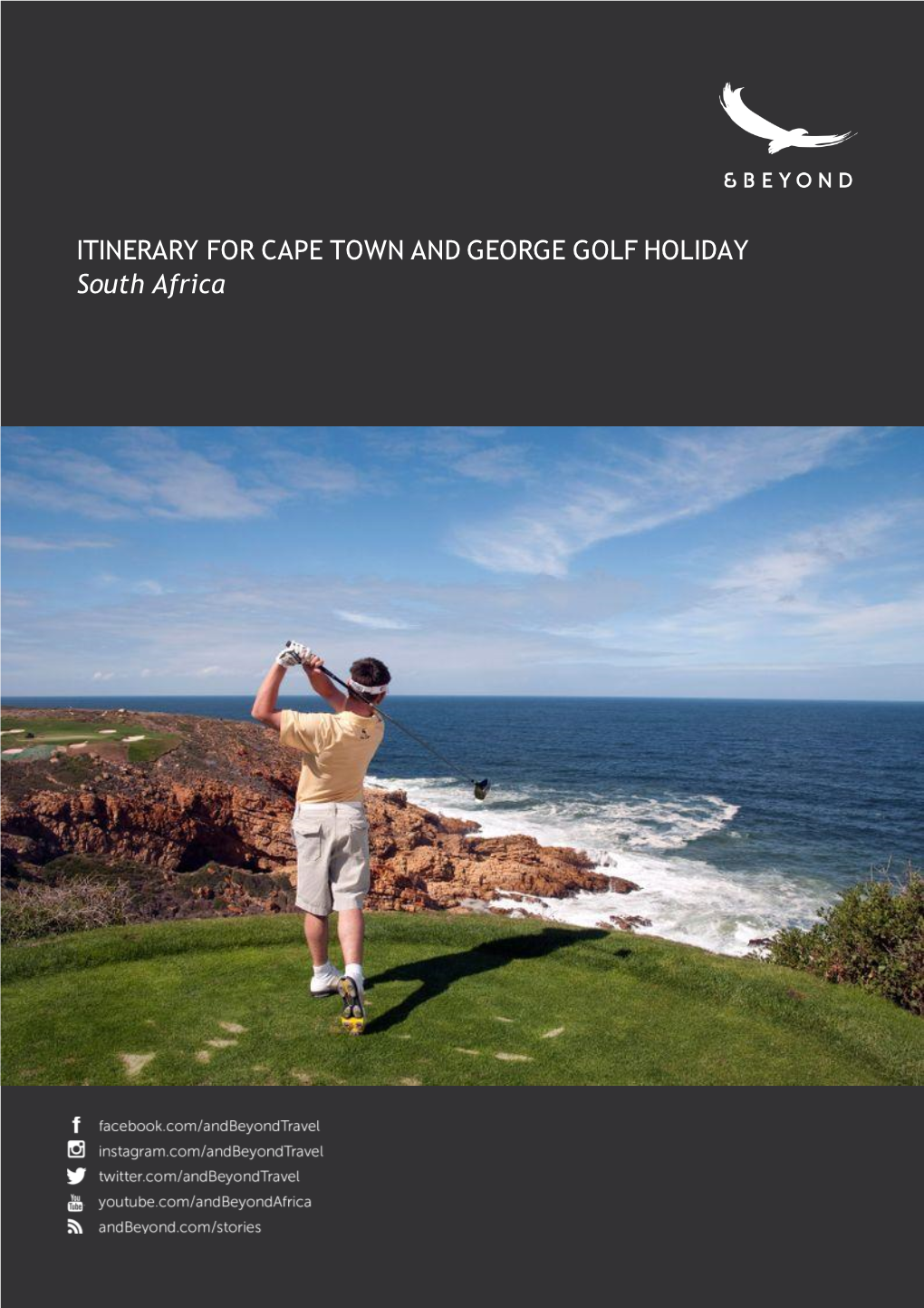 ITINERARY for CAPE TOWN and GEORGE GOLF HOLIDAY South Africa