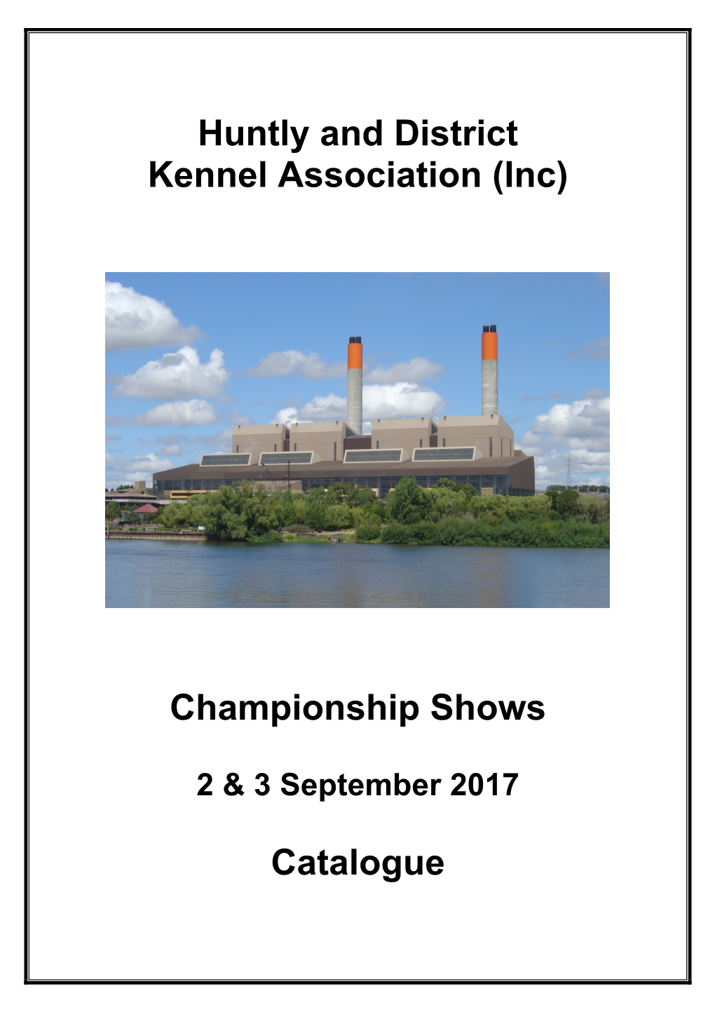 Championship Shows Catalogue