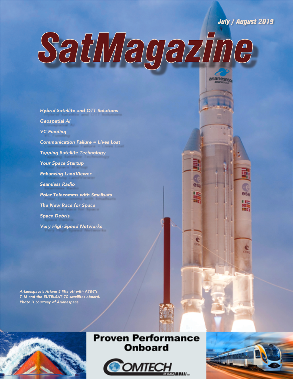 July / August 2019 Satmagazine